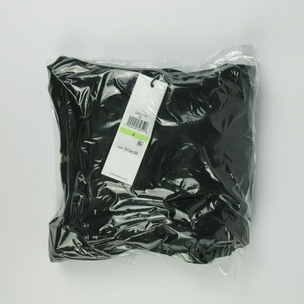 NWT $134 Calvin Klein Womens 4 Flounce Dress - Picture 10 of 10